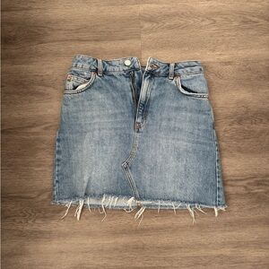 Topshop Denim Skirt